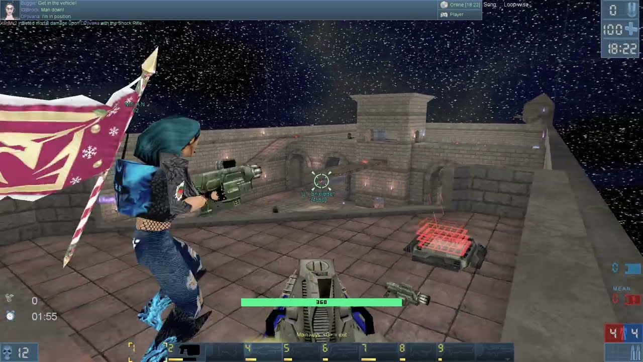 Live flag chases — UT99 VCTF 2026 edition - VCTF - UT99 - Online gameplay