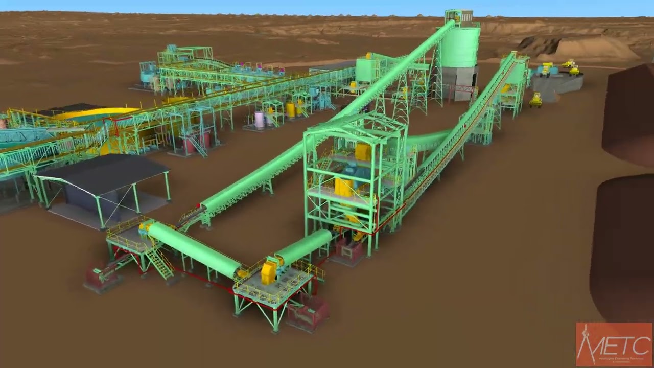 Kipushi Zinc Concentrator in The DRC