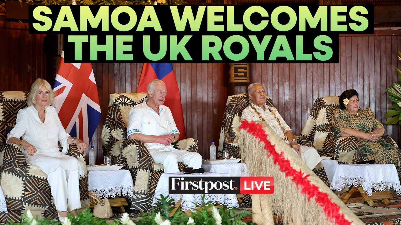 LIVE: King Charles and Queen Camilla Receive a Warm Welcome in Samoa as Royal Tour Continues