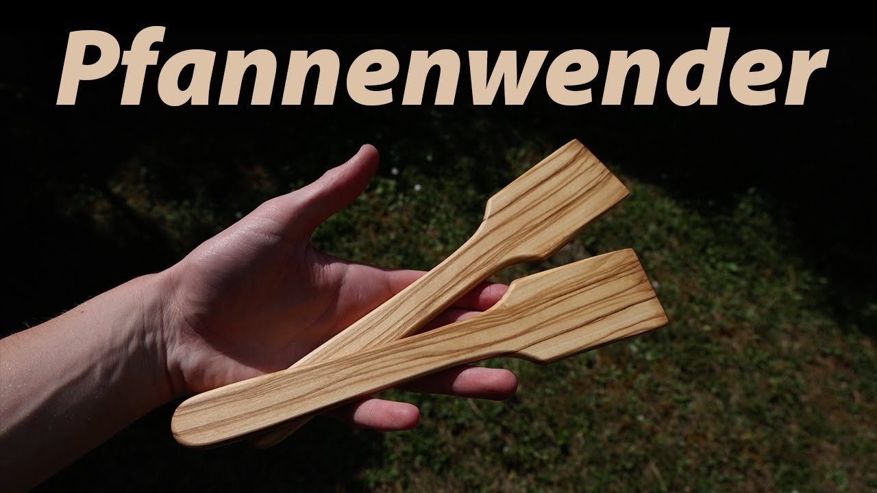 Pfannenwender aus Olivenholz | Die Holzstube