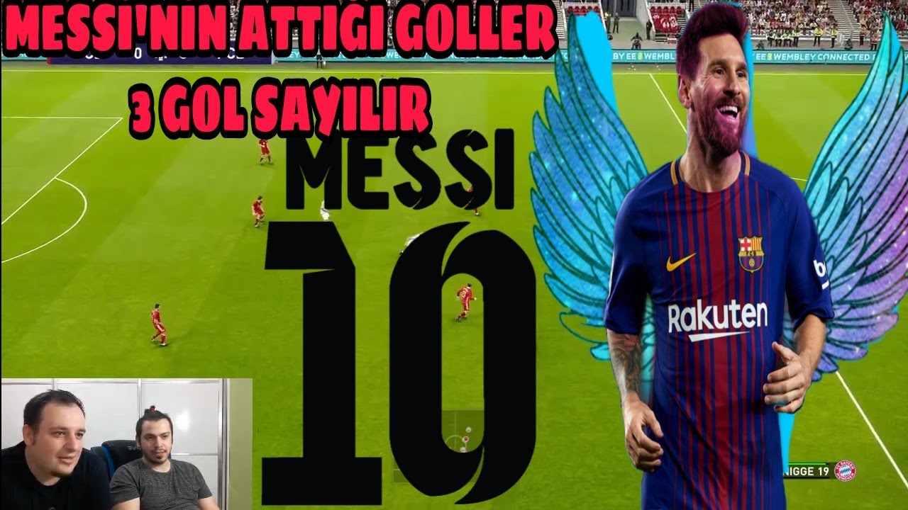 MESSİ'NİN ATTIĞI GOLLER 3 GOL SAYILIR | PES YANİ VS PES TÜRKİYE | PES 2021