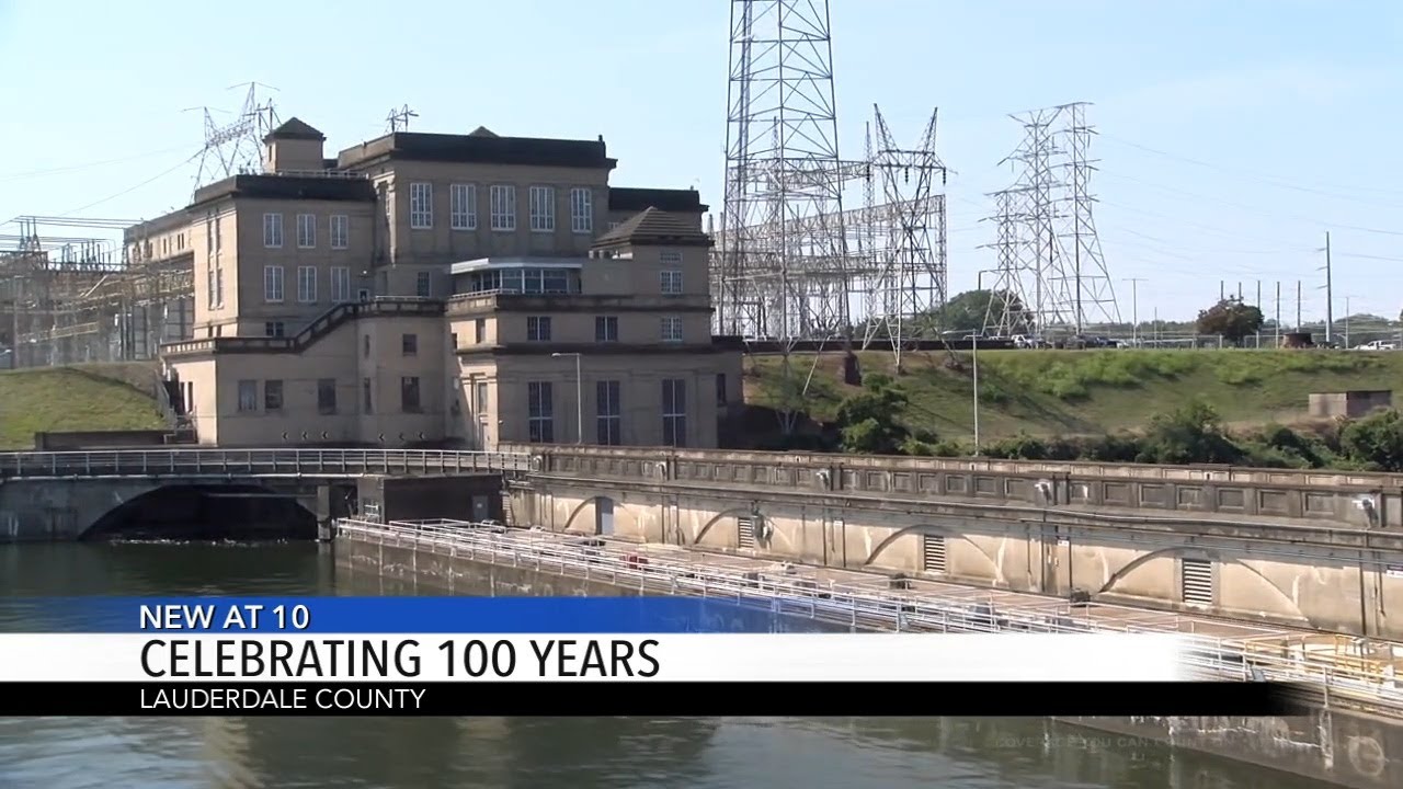 Wilson Lock and Dam is celebrating 100 years of operation.