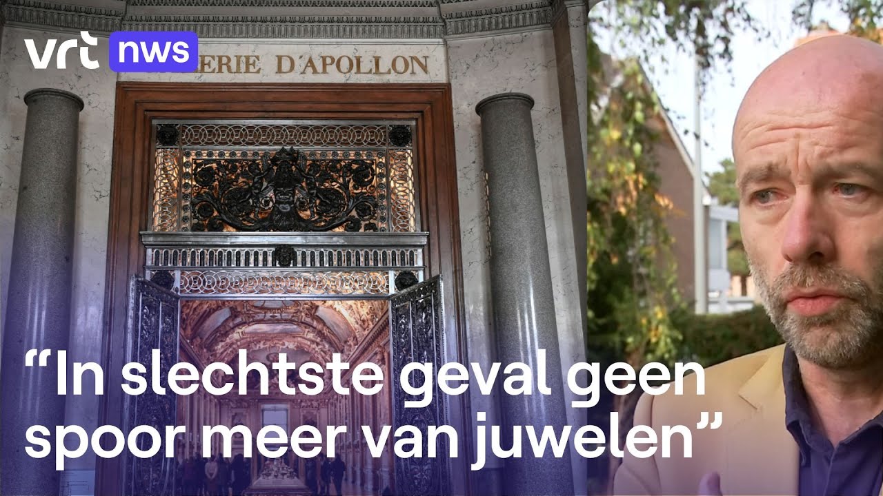 Dieven gaan aan de haal met Franse kroonjuwelen uit het Louvre