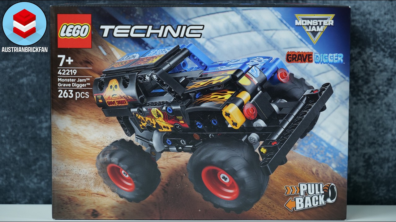 LEGO Technic 42219 Monster Jam Grave Digger &ndash; Recenzja i szybkie budowanie LEGO