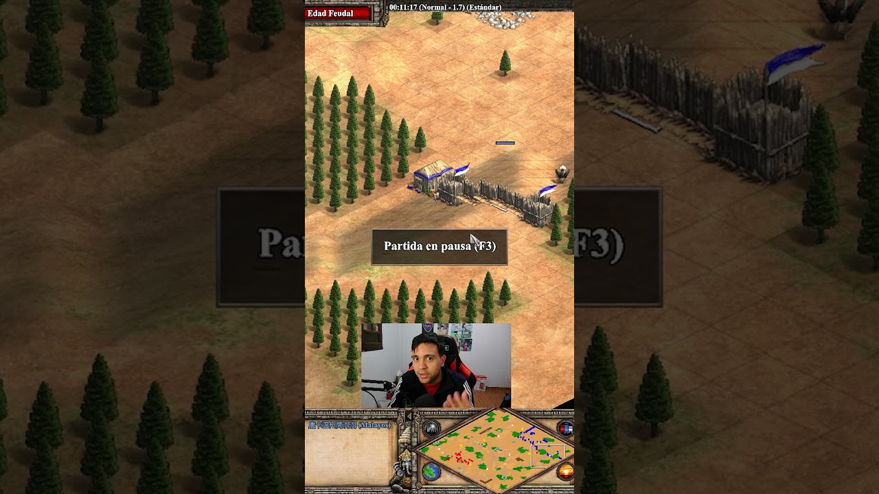 HUECOS INVISIBLES, ARRUINAN PARTIDA!! 😲😲😲😲 #age #gaming #ageofempires2 #gamer #aoe2de #games