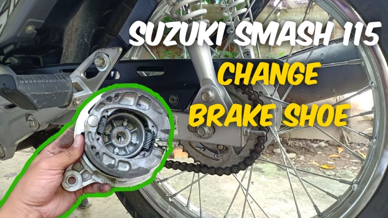 PAANO MAGPALIT NG BRAKE SHOE SA SUZUKI SMASH 115 | jhon mcqueen