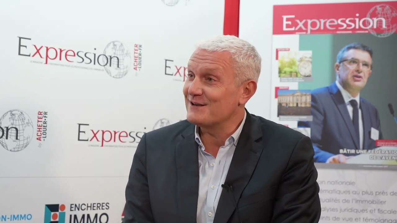 Salon RENT 2022 - Olivier DESCAMPS Directeur G&eacute;n&eacute;ral du R&eacute;seau IAD