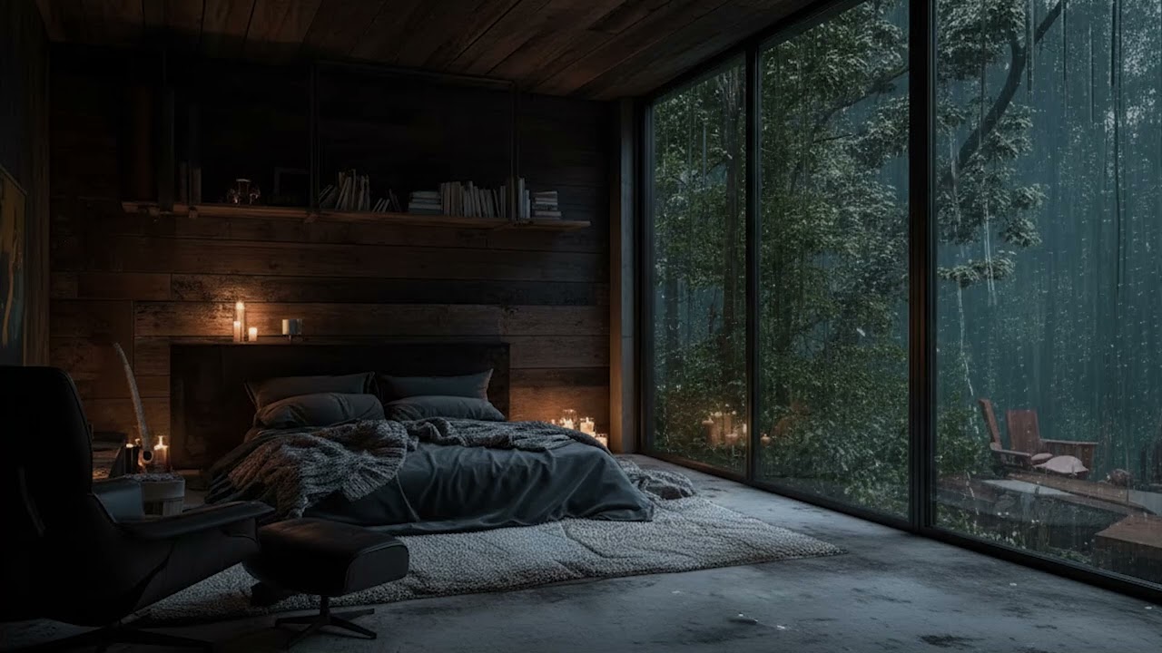 Soft Rainfall & Relaxing Piano | Sleep Instantly & Wake Refreshed