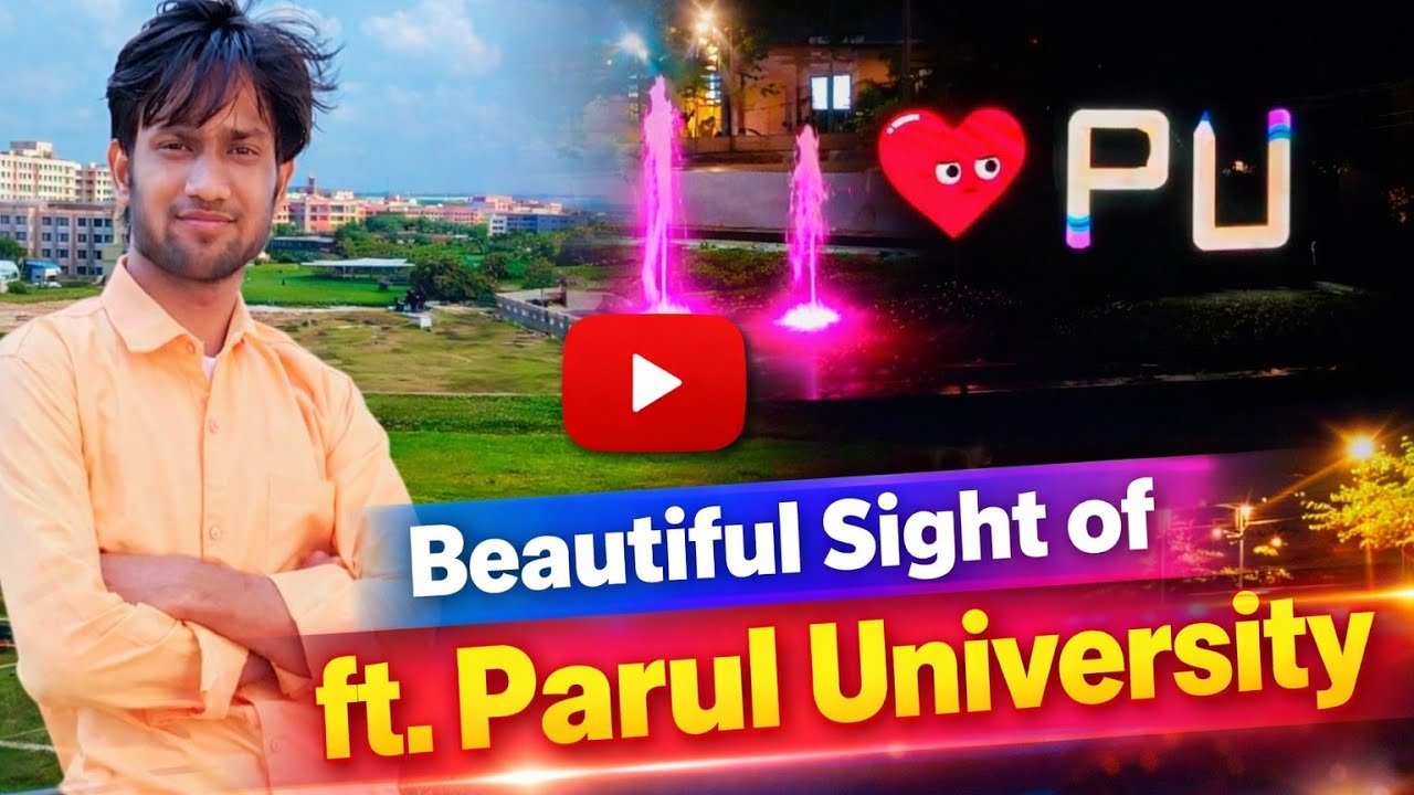 Beautiful Sight Of @ParulUniversity  