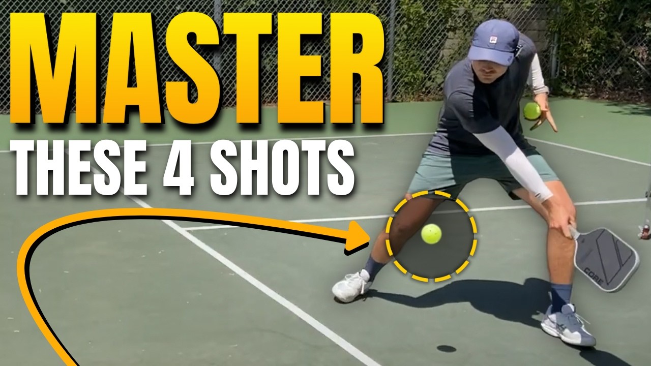 Master These 4 Pickleball Shots To Break The 4.0 Barrier