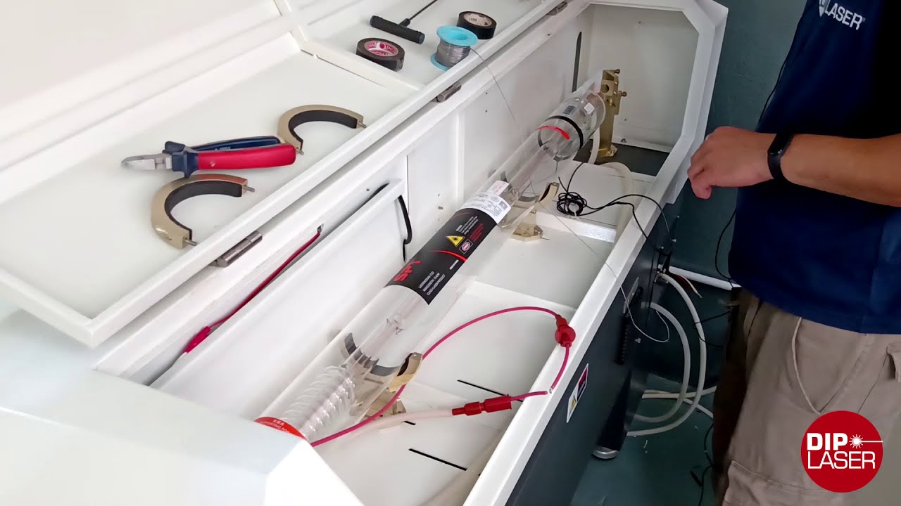 Cómo cambiar un tubo laser Co2