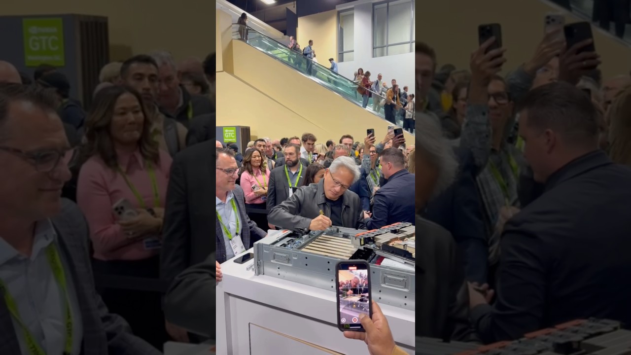 Когда Дженсен Хуанг подписывает ваш сервер Dell