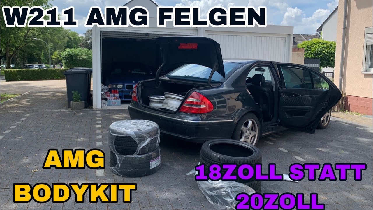 Neue Felgen endlich W211 E500