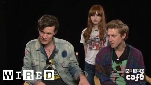 Doctor Who Cast Stops By The Wired Cafe