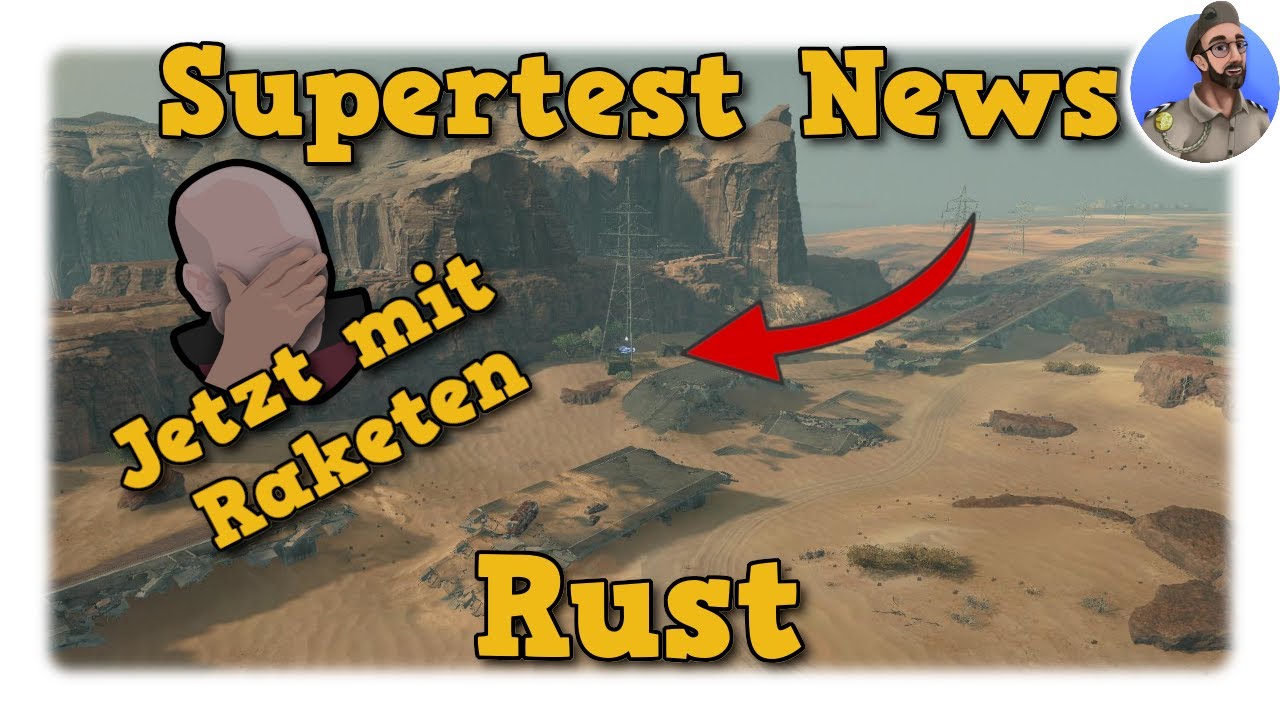 Jetzt mit Raketen - Karte Rust - Supertest World of Tanks News