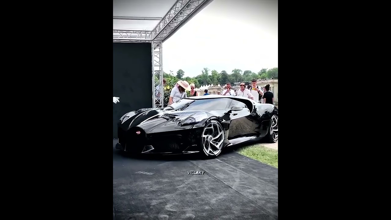 Bugatti la voiture noire owned by Cristiano Ronaldo tiktok