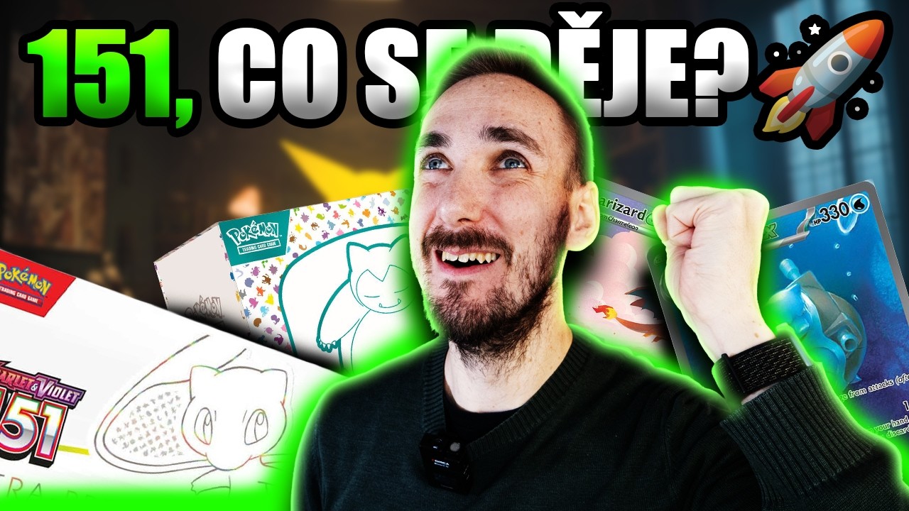 151 Pokémon Roste Mega na Ceně, Co se Vlastně Děje? Pokémon Investice