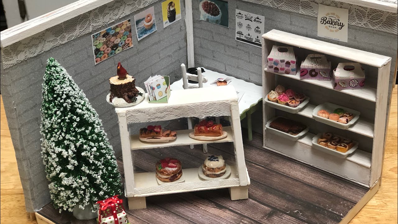 Miniature Bakery Shop- Dollhouse-Jendenshop