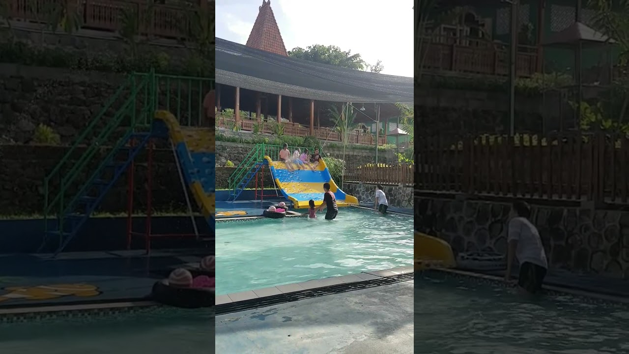 Berenang di singkung valey nanggulan, kulon progo