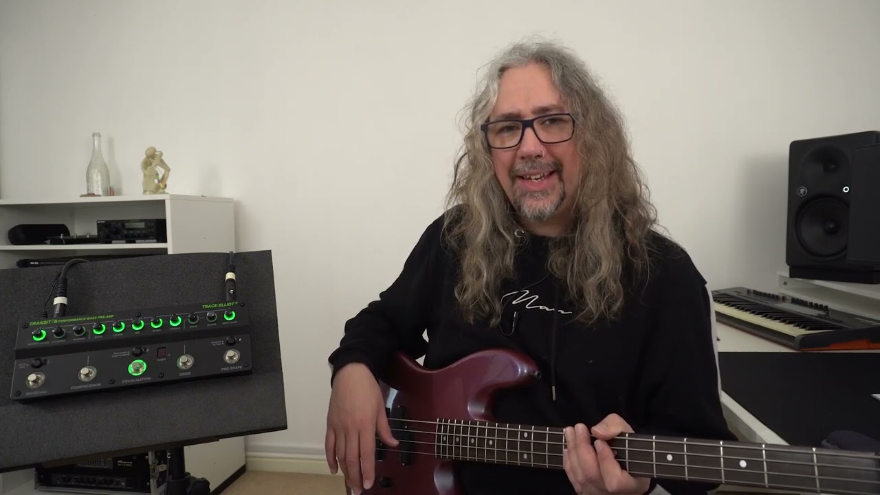 Trace Elliot Transit B Bass Preamp Pedal #traceelliot #danveall