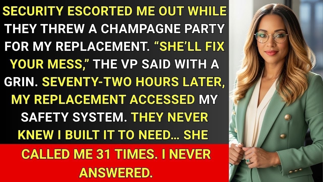 They Threw a Party for the New Hire While Kicking Me Out — Minutes Later, She Accessed My Files…