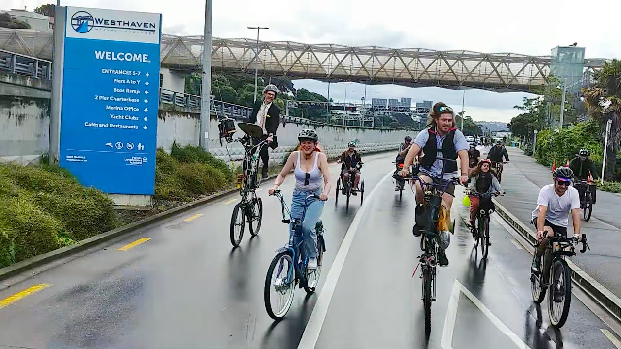 Ham Day Out: Freak Bike Ride in Auckland, NZ 1/2