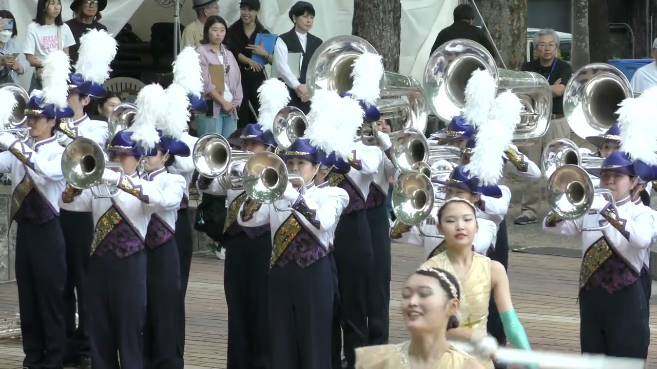 THE YOKOHAMA SCOUTS Drum&Bugle Corps マーチングインオカヤマ2024  石山公園コンサート2024.10.13