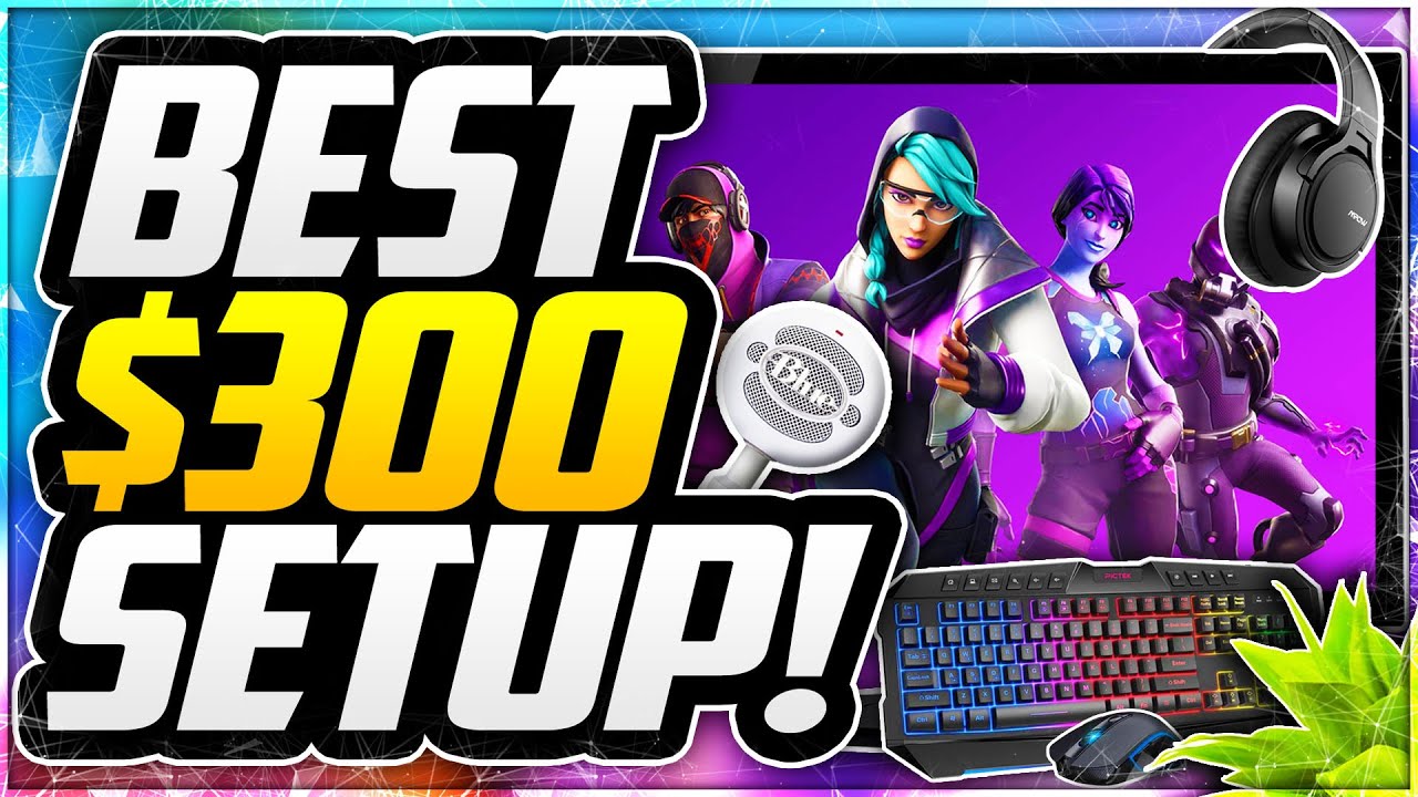 ULTIMATE $300 Budget Gaming Setup! 😱  BEST $300 BUDGET Setup 2020!