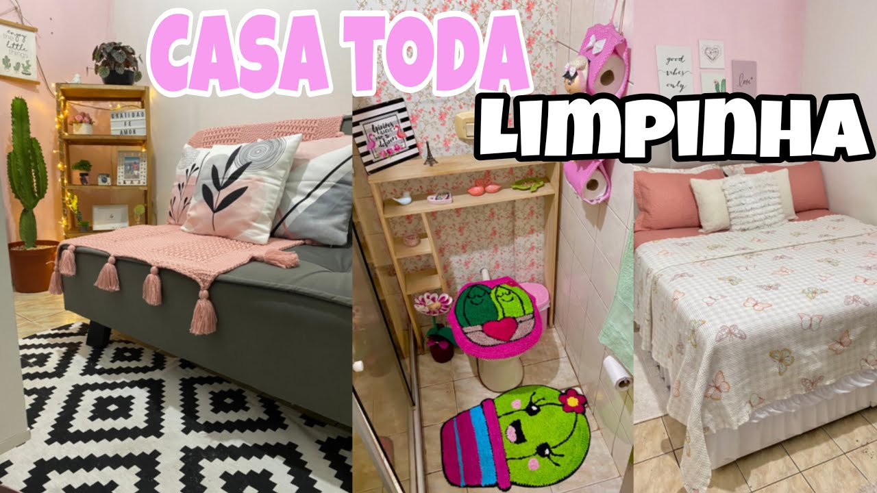 DIA DE FAXINA COMPLETA ✨ | CASA TODA LIMPINHA 🥰