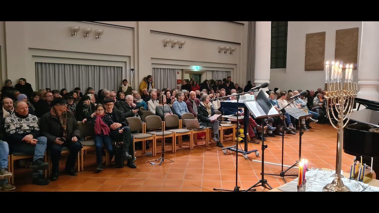 Chanukka in Reutlingen 2024. Teil 2. Konzert in Spitalhof.