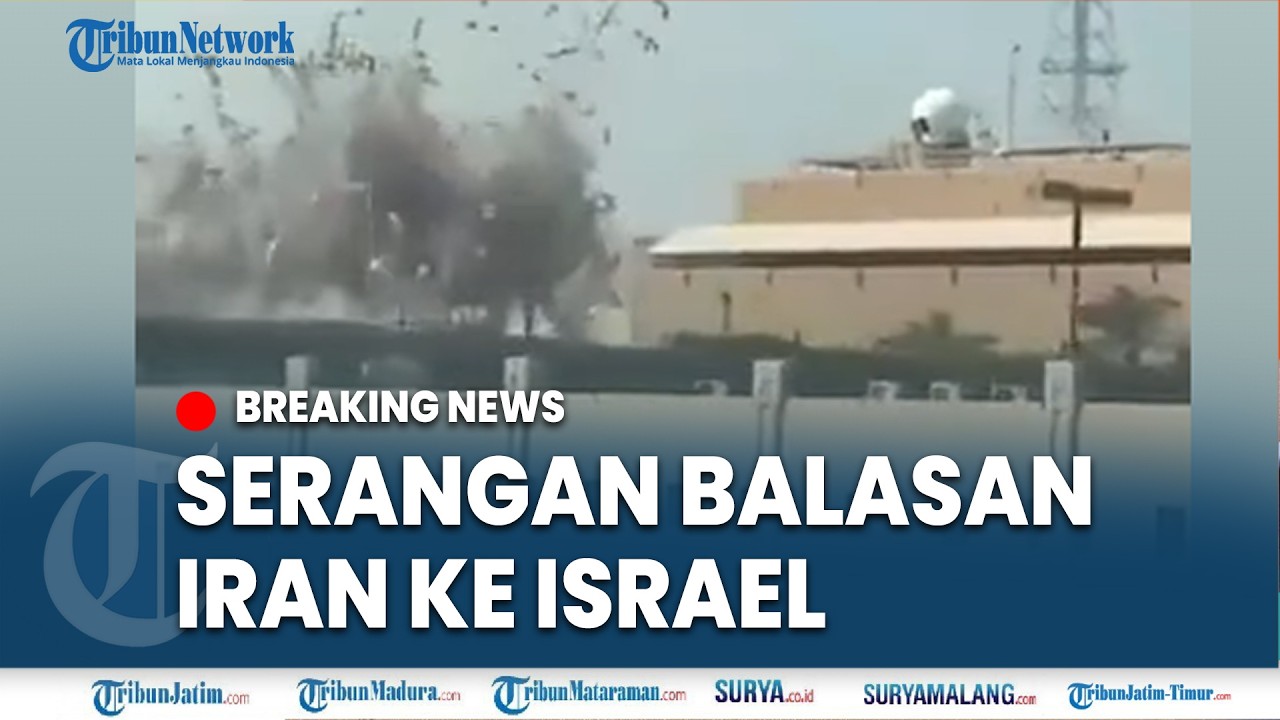 🔴BREAKING NEWS: KONDISI TERKINI TEL AVIV Dapat Serangan Balasan dari Iran, Sirine Berbunyi di Israel