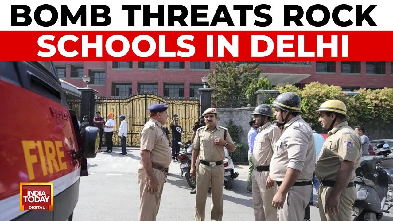 Delhi Schools On Alert After Multiple Bomb Threats; Premises Evacuated | India Today News