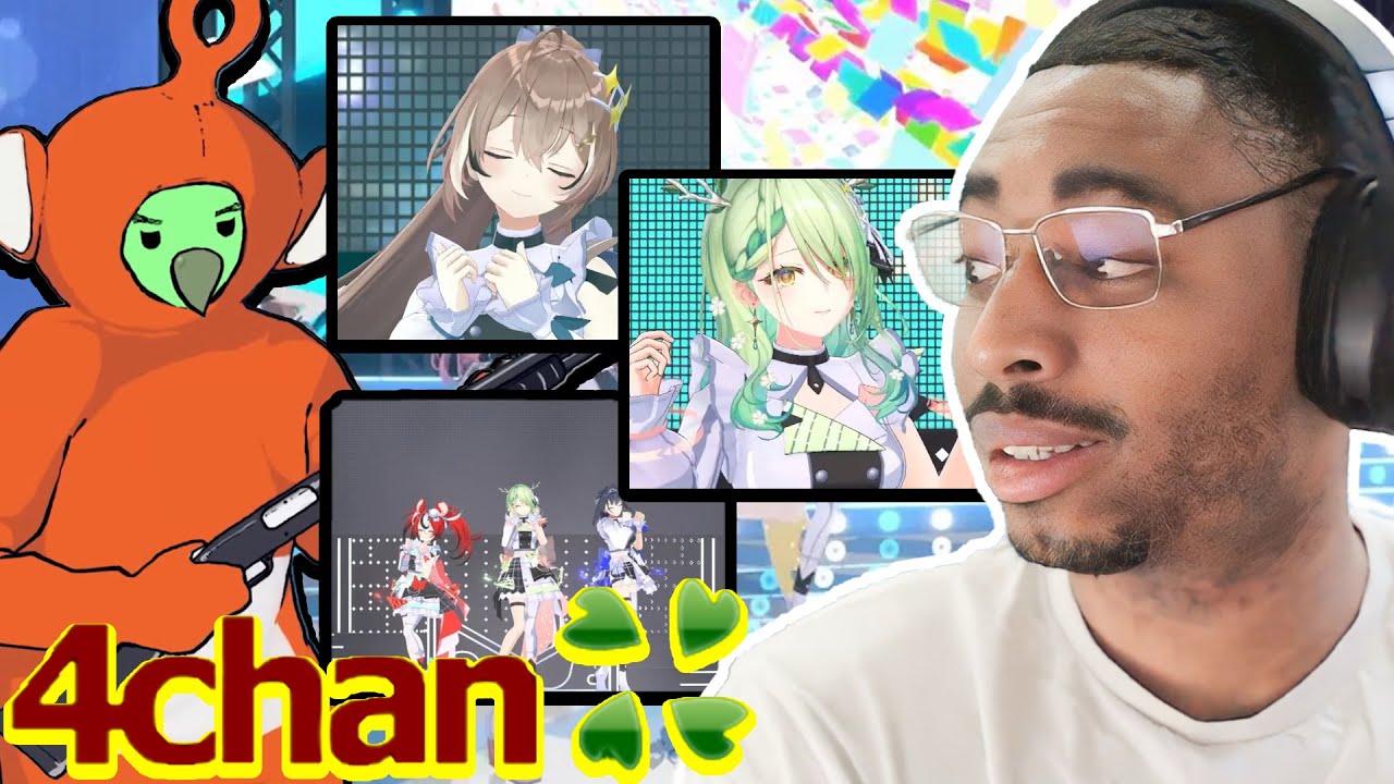 Реакция 4chan на концерт Hololive || Реакция Parrot4chan