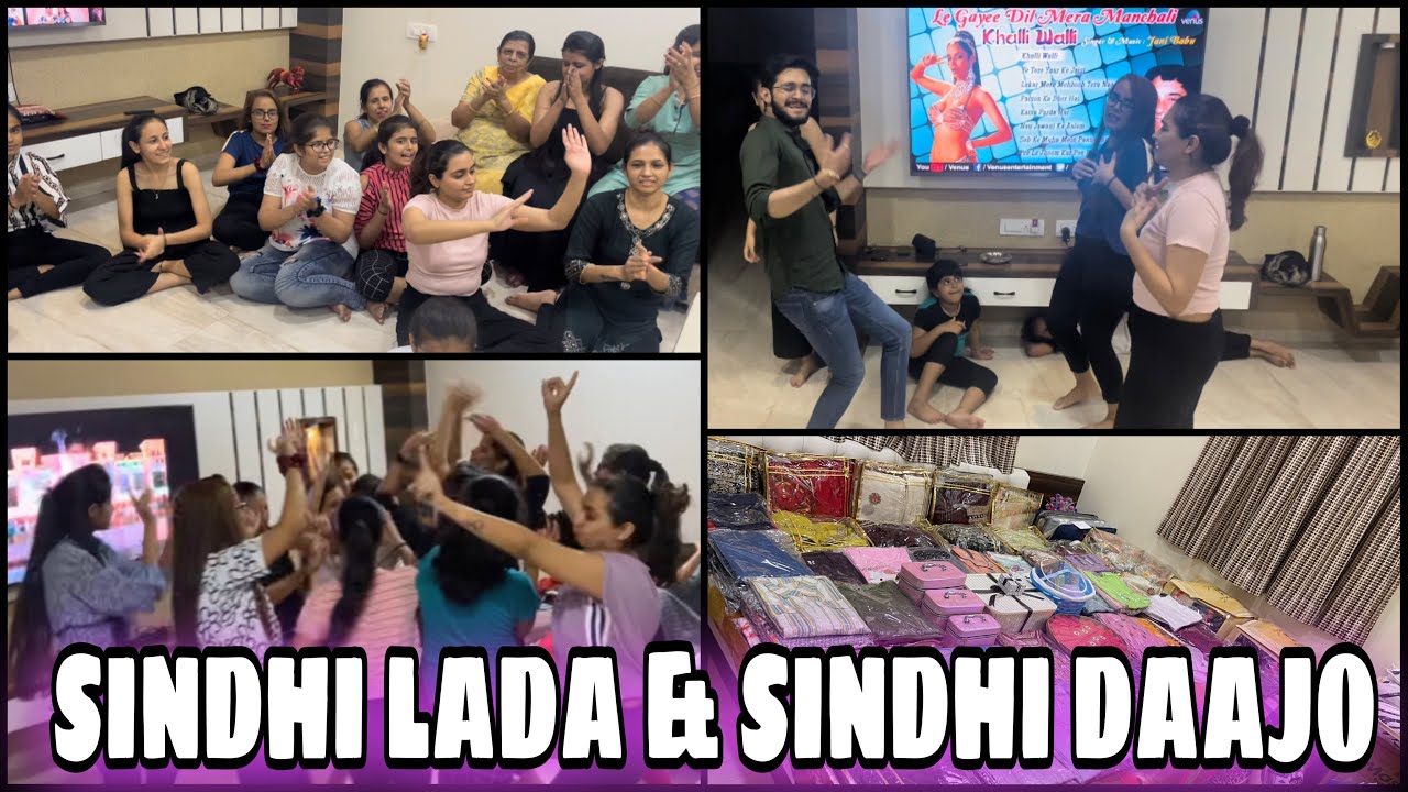 Sindhi Lada|Sindhi Daajo|Sindhi Bridal Trousseau|Sindhi Wedding Rituals|Laada|Sindhi Shadi|Sangeet