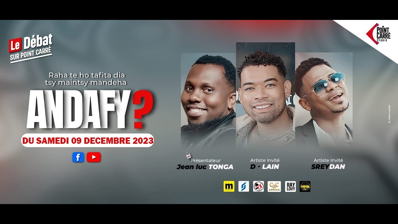 Le Débat sur POINT CARRÉ avec D-Lain et Sreydan🚨Raha te ho tafita dia tsy maintsy mandeha andafy?