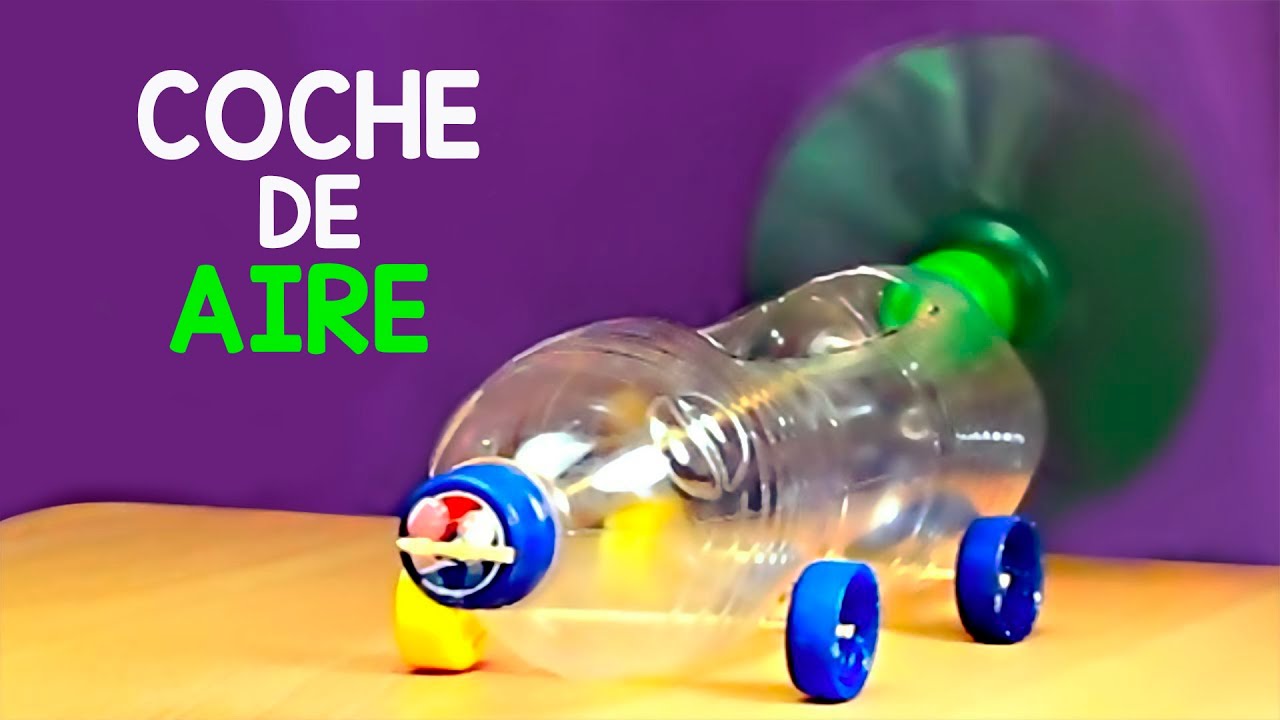 Como Hacer un Coche de Aire sin Motor ni Electricidad! | Carro de Ventilador