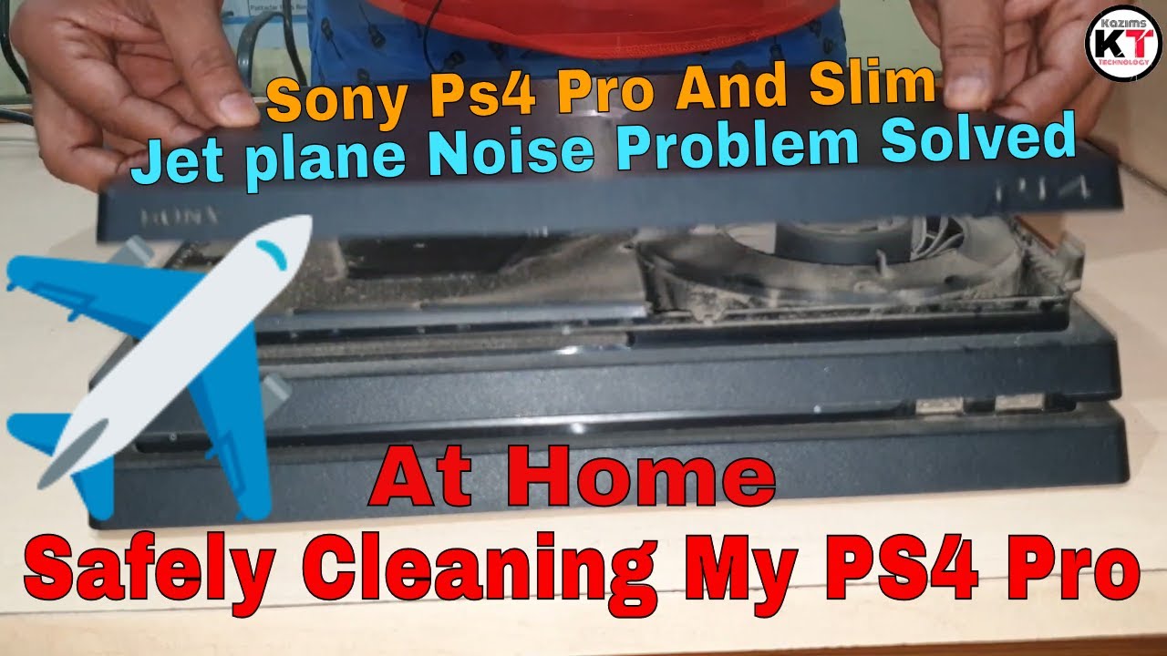 How To Clean Sony PS4 Pro And PS4 Slim | PS4 Pro Fan Noise Loud Fan Fix At Home Easy Trick 2021🔥
