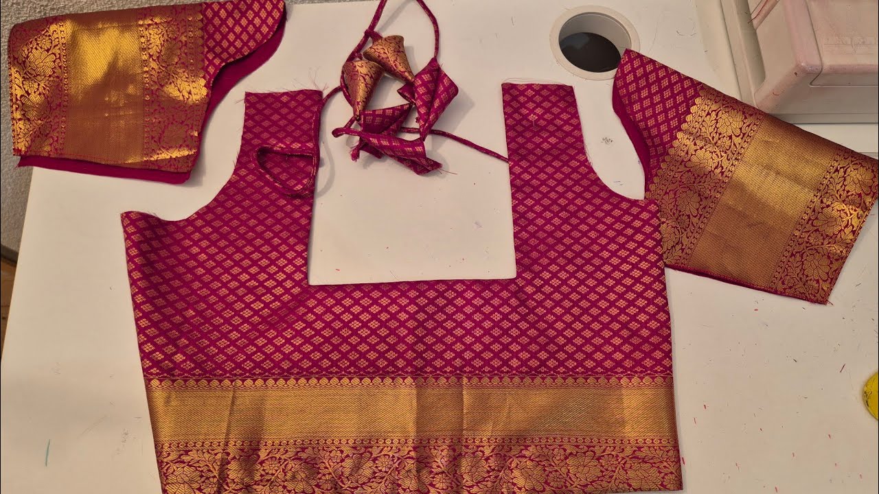 31 Inch Blouse Cutting from Old Blouse | Silent Live Tailoring