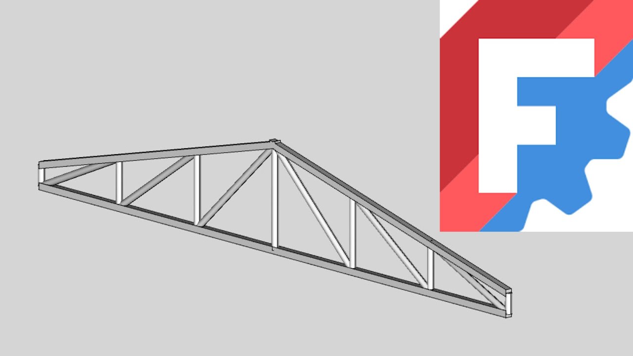 Truss in FreeCad #tutorial #cad #freecad #bim #tutorial #freecadtutorial
