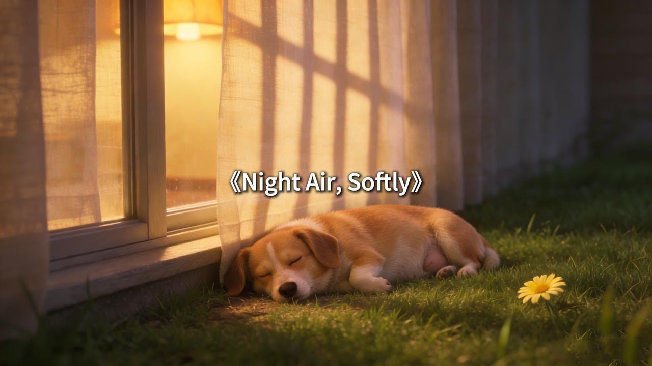 Night Air, Softly | Gentle Vocal Sleep Music for Deep Calm & Rest