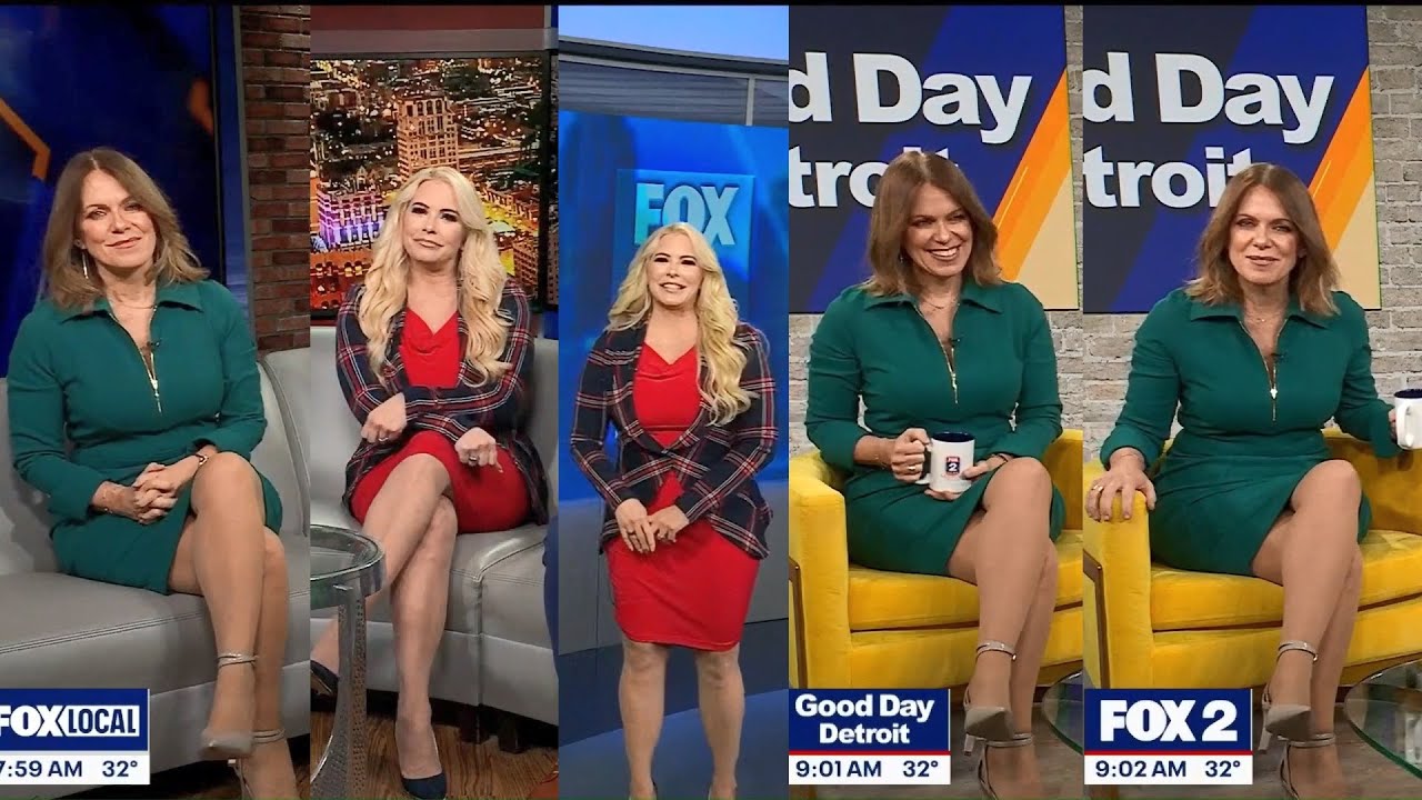 Дина Чентофанти и Эми Эндрюс для телеканала Fox 2 Detroit (26 декабря 2025 г.)