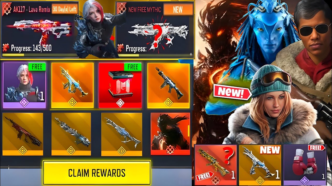 Season 1 2026 New Free Mythic+Battle Pass Weapon+Character+New Lucky Draws Release Date? Leaks, CODM