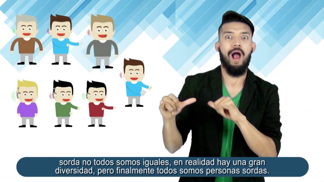 ¿Quién es una persona sorda? ¿Porqué no somos sordomudos?