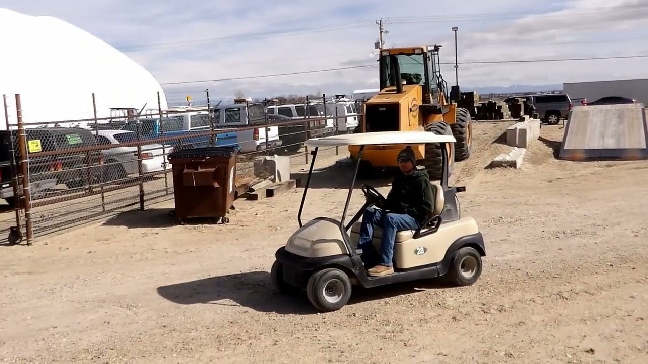 B 138DV Club Car Electric Golf Cart