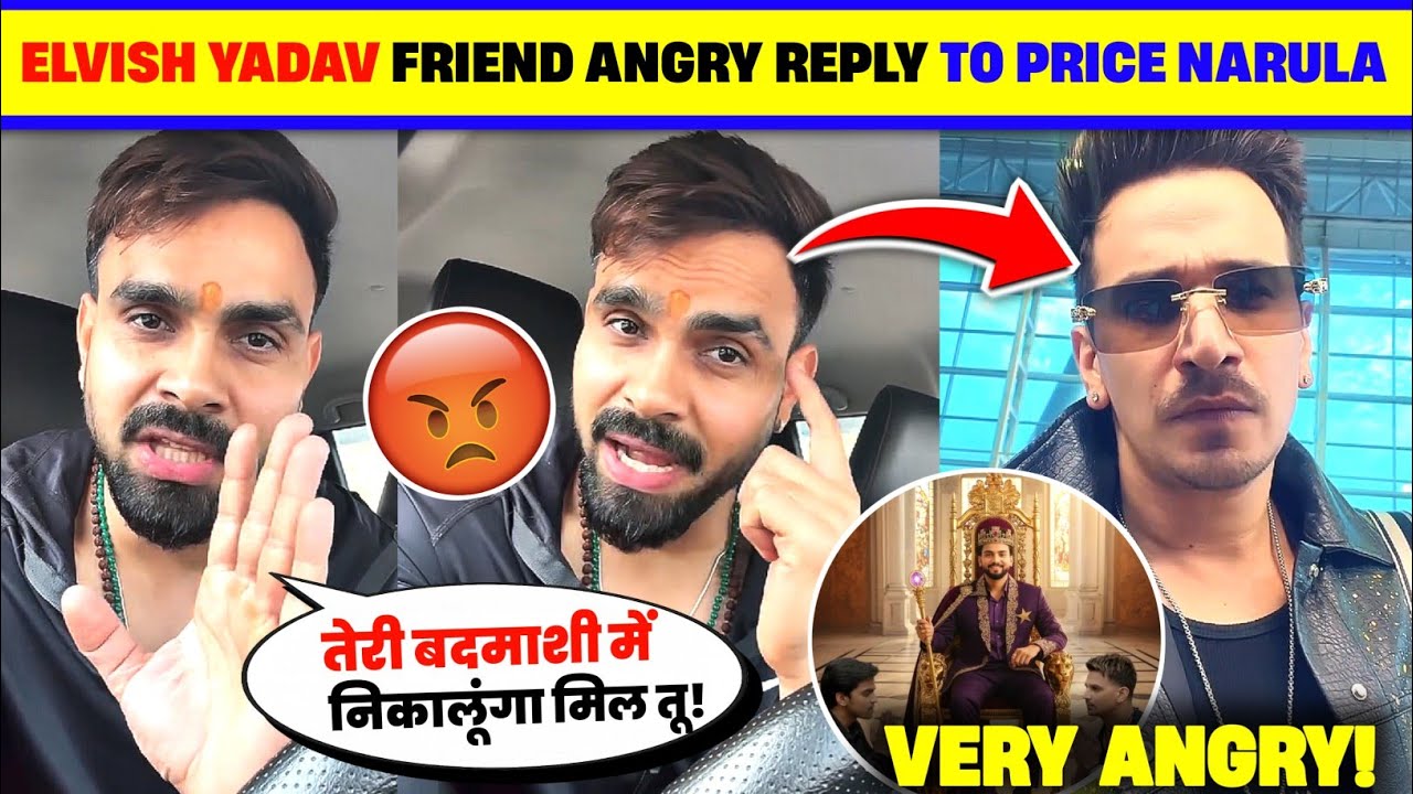OMG😱 Elvish Yadav Friend Pawan Chechi Angry Reply to Prince Narula😡 | Elvish Yadav Reply to prince 