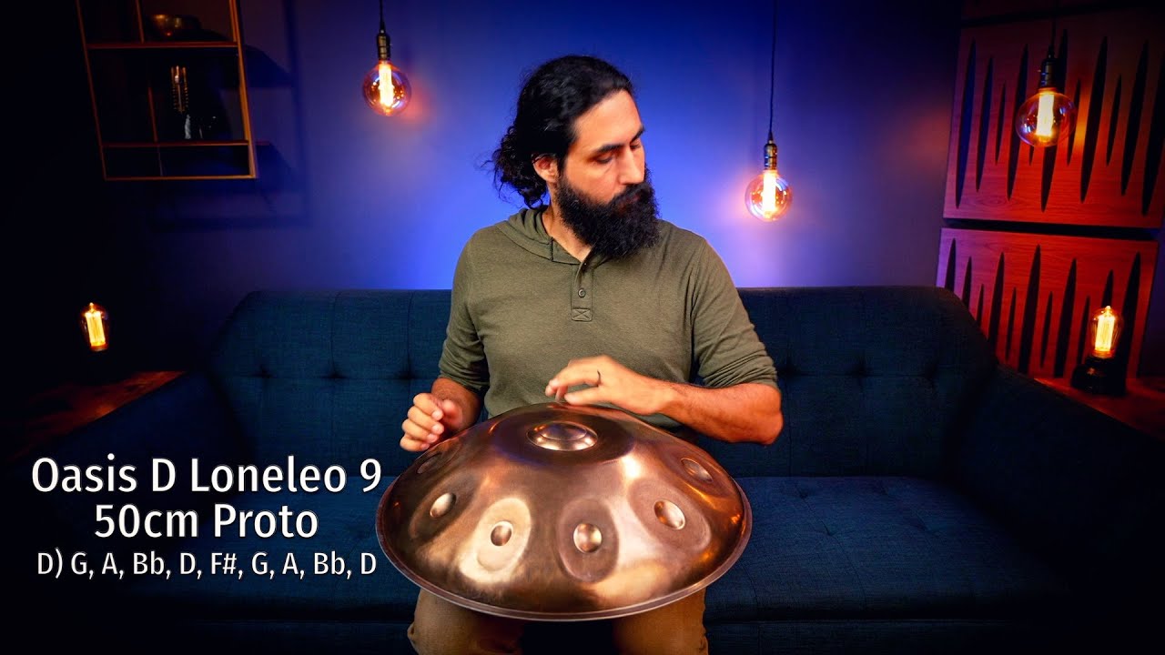 🔥 Oasis 50cm D Loneleo 9 Proto Handpan 🌶