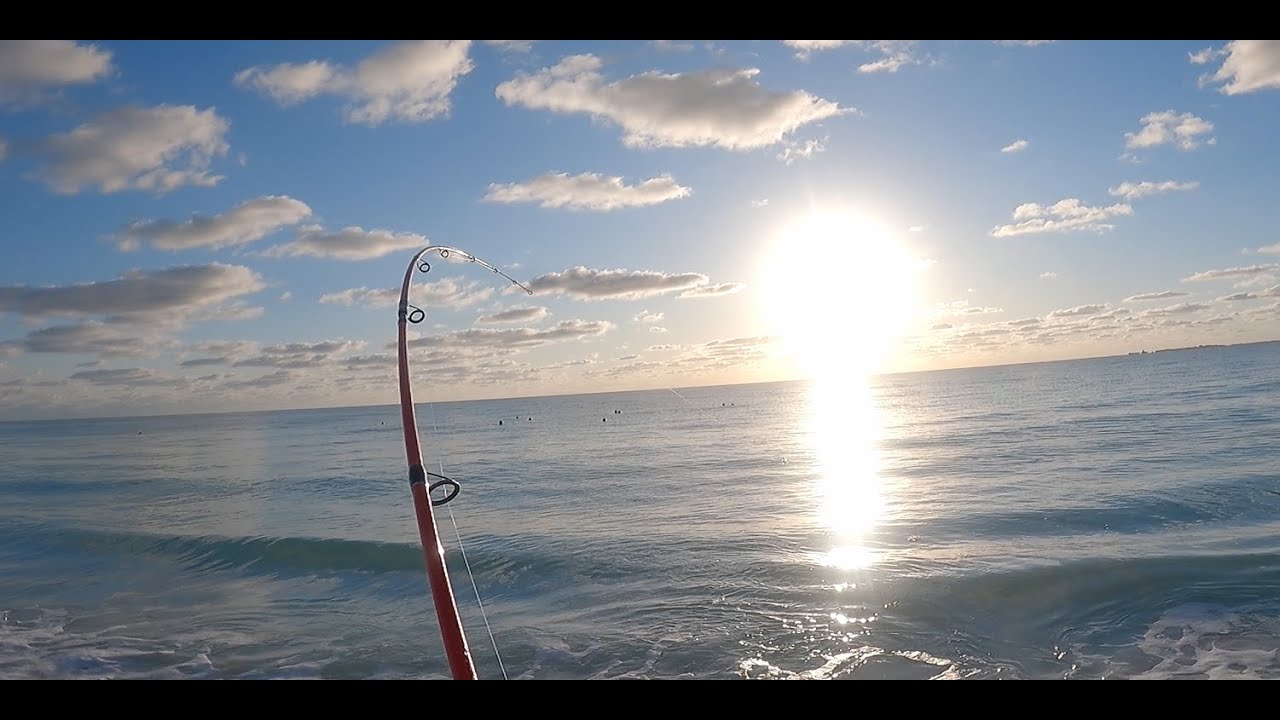 The basics of fishing from the beach in Cancun
