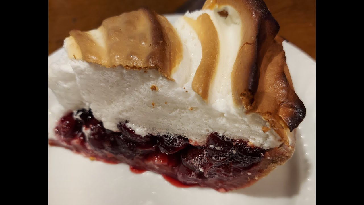 Cherry Meringue Pie