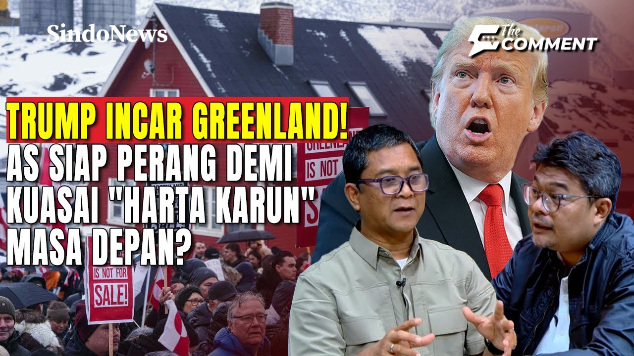 TRUMP INCAR GREENLAND! AS Siap Perang Demi Kuasai 