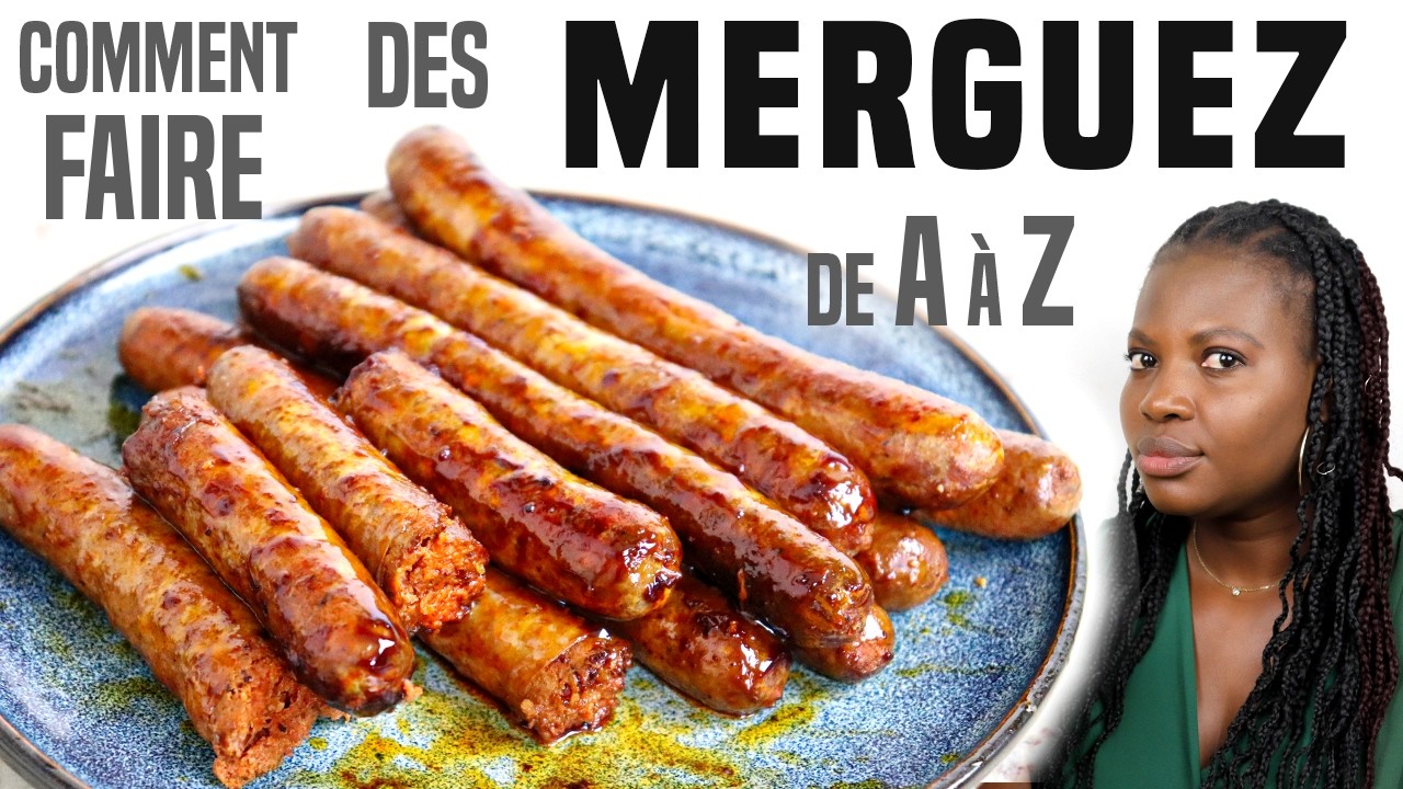 Comment faire des MERGUEZ MAISON (Saucisse Épicée du Maghreb)
